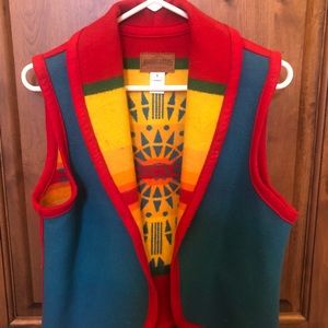 Pendleton vest, excellent condition, size small
